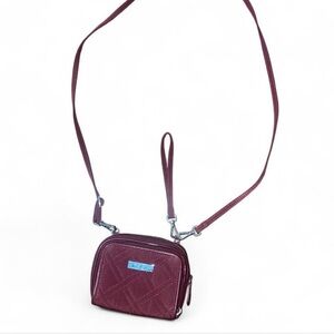 Vera Bradley Quilted Burgundy Crossbody Bag